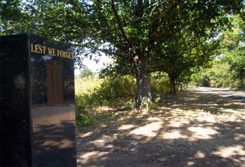 Linton's Avenue of Honour monument